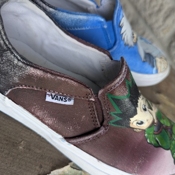 Custom Anime Kids Slip-On Shoes Hunter X Hunter Vans Size 6.5 Women's - Picture 4 of 8